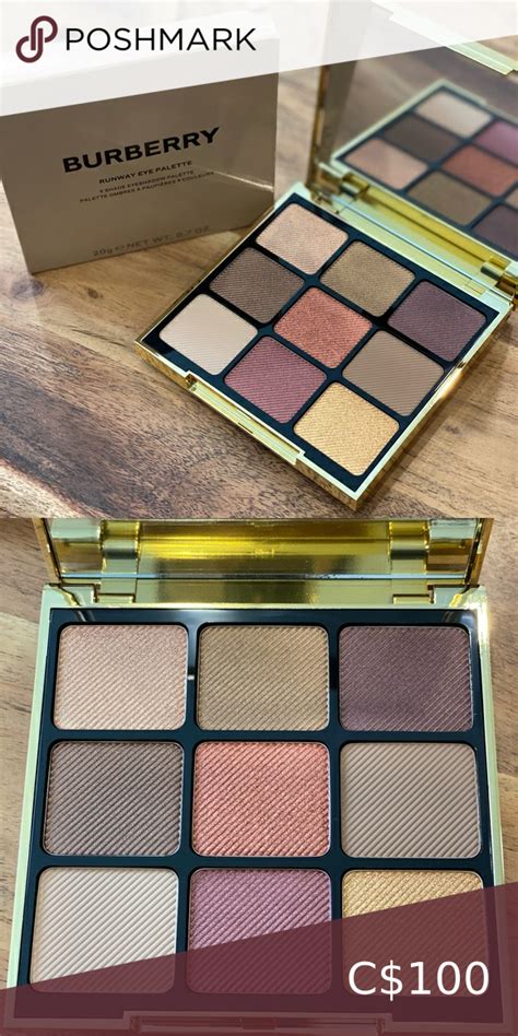 burberry runway eye palette|BURBERRY RUNWAY Eye Palette & ESSENTIALS GLOW Face .